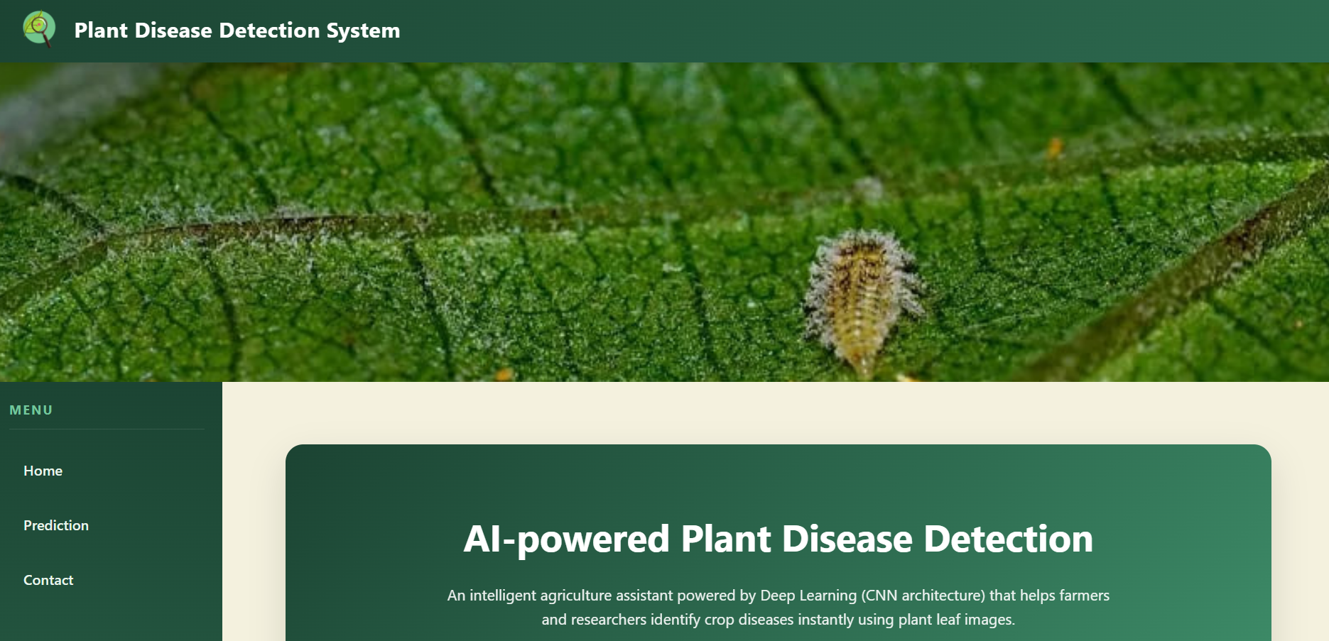 Plant-Disease-Detection Screenshot