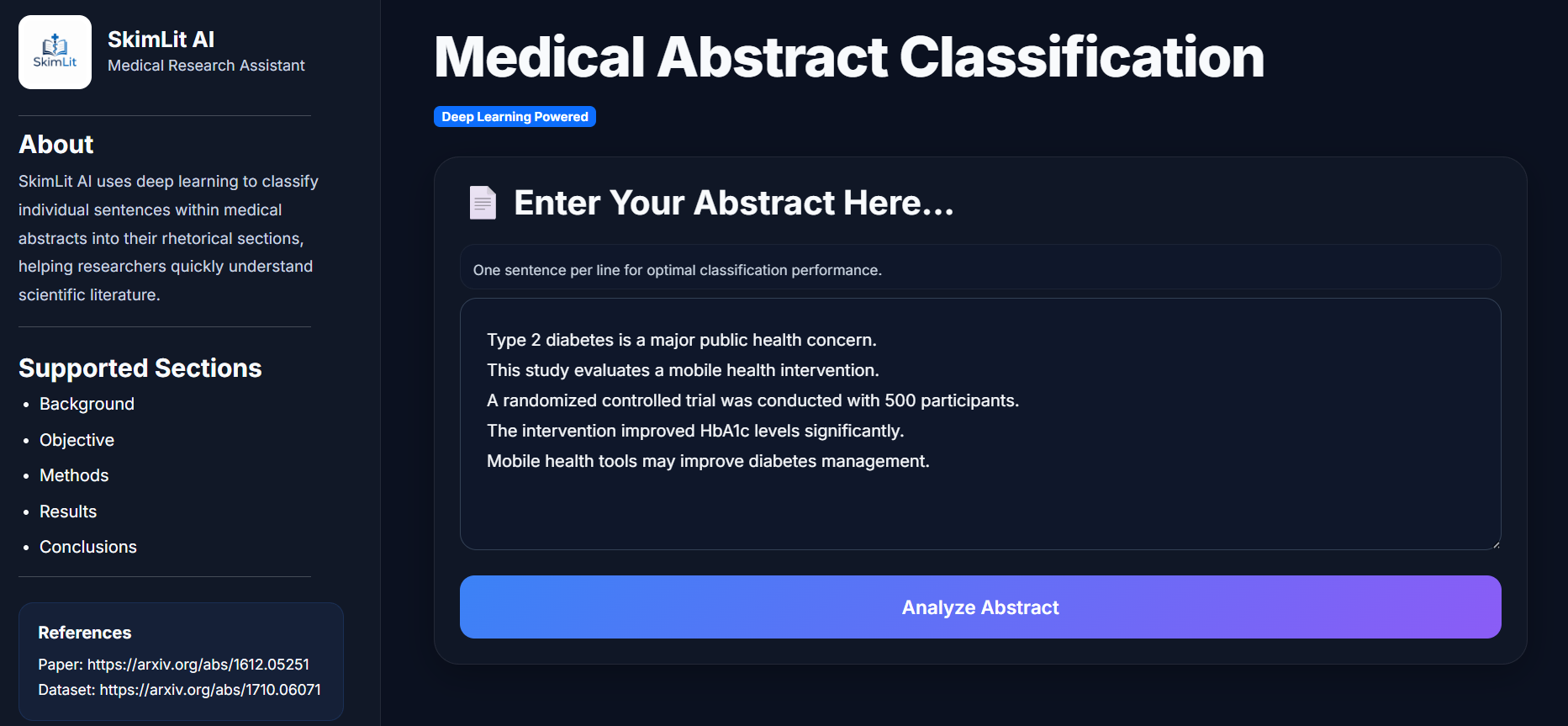 SkimLit Screenshot
